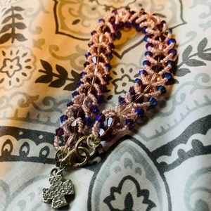 Pink/purple bracelet